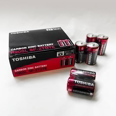《 東芝 TOSHIBA鹼性 / 碳鋅電池 》1號/(D)2號(C)3號(AA)4號(AAA)4