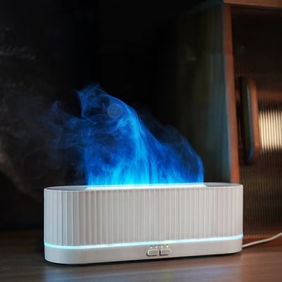 《火焰香薰機》加長款/ 155ml  加濕器 香氛機 水氧機7