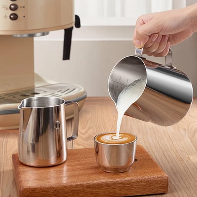 《不鏽鋼拉花杯》600ml/350ml5