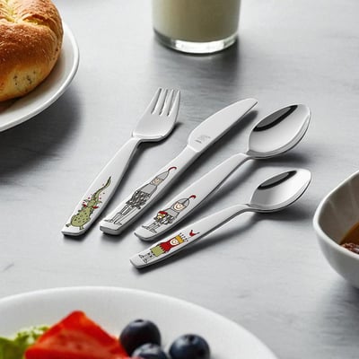 《 德國雙人牌 兒童餐具組/騎士系列》TWIN KIDS/07132-210-0【平行輸入】2