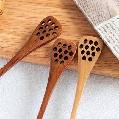 《木製蜂蜜攪拌棒》大漆色／原木色8