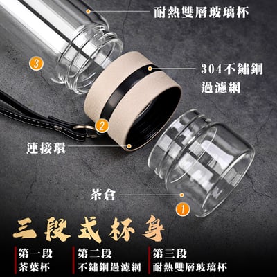 《茶水分離泡茶杯》4