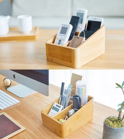 木製良品《格子收納盒》遙控器/化妝品6