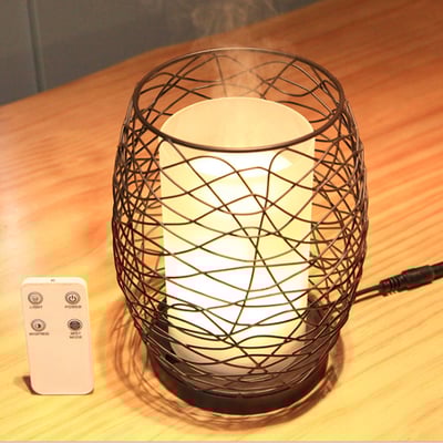 《蠟燭燈氛圍/超音波精油香氛水氧機》附遙控器8