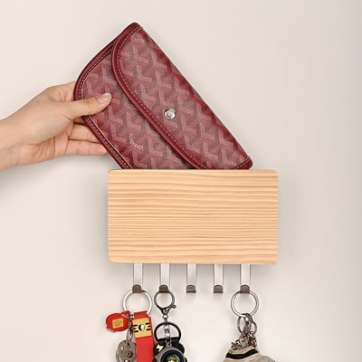 木製良品《鑰匙掛勾收納盒》4