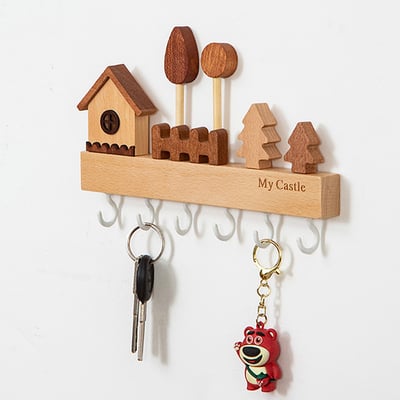 《森林木屋玄關掛架》8