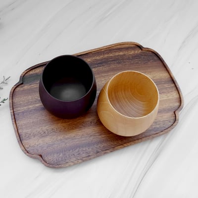 《胡桃木造型餐盤》7