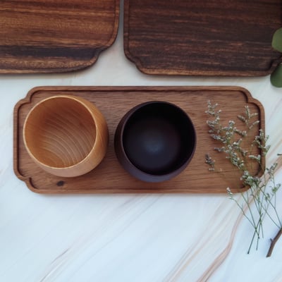 《胡桃木造型餐盤》4