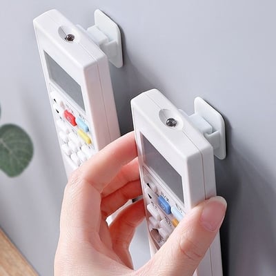《遙控器收納掛勾》2入組  牆面收納 居家收納 掛勾 牆面掛勾 無痕掛勾5