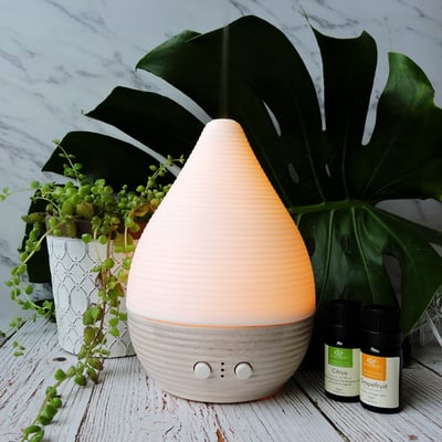 《白玉海螺橡木底座香薰機》180ml2