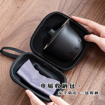 《粗陶旅行茶具組》附旅行收納包4