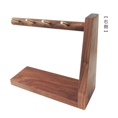 木製良品《ㄈ型鑰匙掛勾收納盒》11