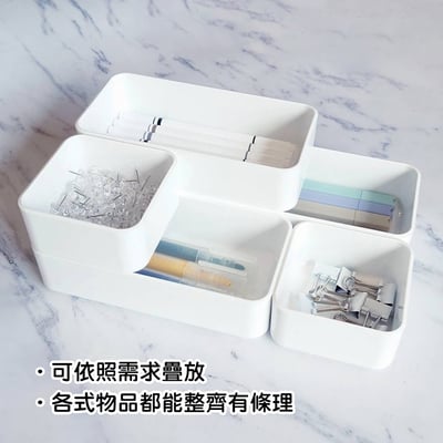 《日式抽屜收納盒 可堆疊》S/M/L/L收納蓋/XL6