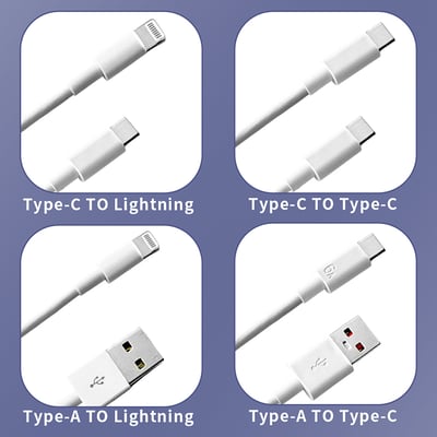《 超級閃充電源線》Type-C / Lighttning(iPhone) 充電線7