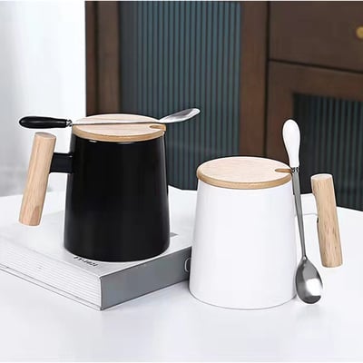 《北歐風陶瓷馬克杯禮盒組》含收納禮盒9