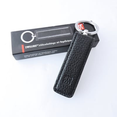 《 德國雙人牌 超薄皮革鑰匙圈指甲刀》 42445-000-0【平行輸入】5