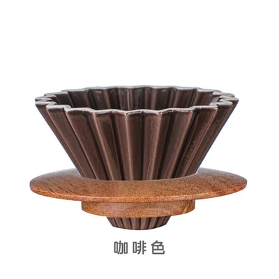 《彩色木托濾杯》13