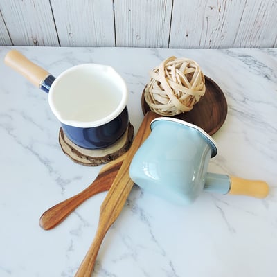 《日式迷你琺瑯鍋》10cm6