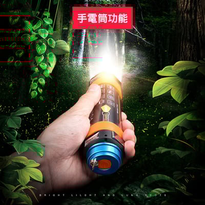 《多功能露營燈》驅蚊燈/手電筒/警示燈4