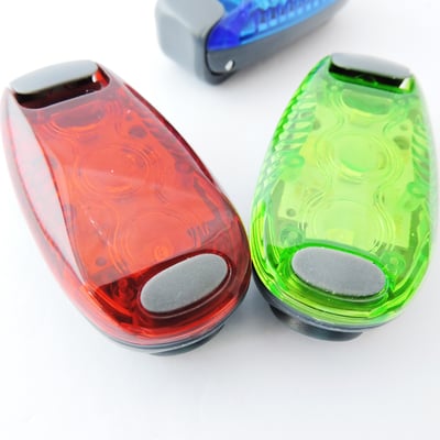 《LED夜間安全警示燈》跑步燈/綁腿燈/內附2顆電池10