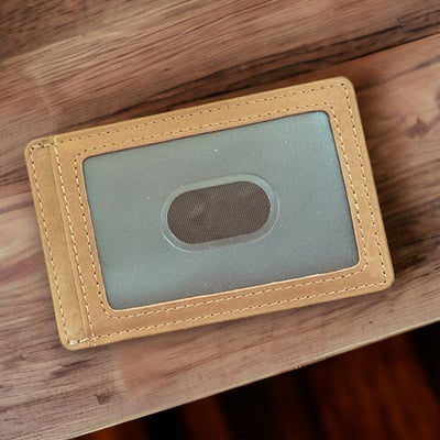 《薄款牛皮卡片夾》7