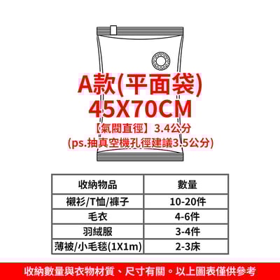 《真空收納袋/抽真空幫浦》15