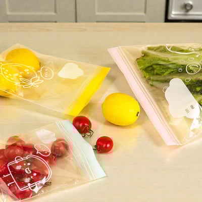 《可立式雙層夾鏈袋》雙層夾鏈袋 可立式夾鏈袋 保鮮夾鏈袋 食物保鮮袋10