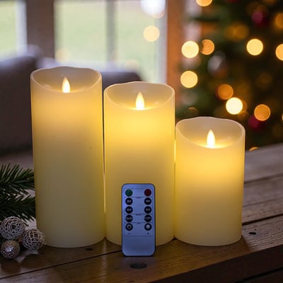 《浪漫LED蠟燭》燭芯仿真搖擺2