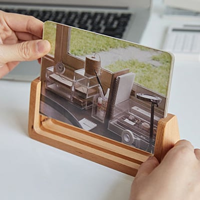 木製良品《U型實木相框》6吋/7吋/8吋4