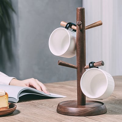 木製良品《原木樹狀置物架》3