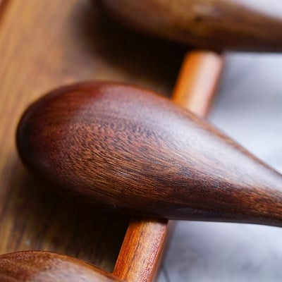 《日式和風原木湯匙》9