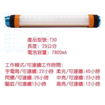 《多功能露營燈》驅蚊燈/手電筒/警示燈13