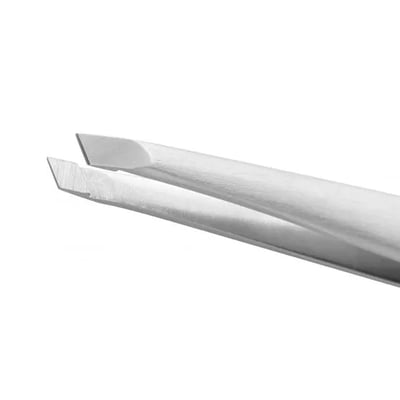 《德國雙人牌 Twinox不鏽鋼磨砂斜角鑷子》78146-101-0 眉毛夾【平行輸入】3