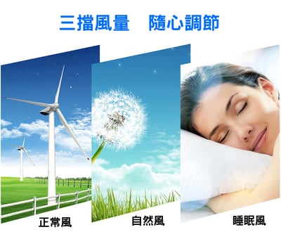 《夏日廁所必備好物/充電風扇》LIleng-8318