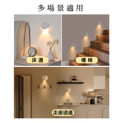 《LED磁吸感應燈》免鑽孔6