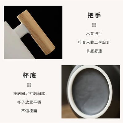 《北歐風陶瓷馬克杯禮盒組》含收納禮盒3