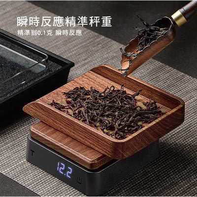 《胡桃木電子秤》500g/0.1g(非交易用秤)5