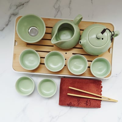 《汝窯旅行茶具套組》附收納盒13