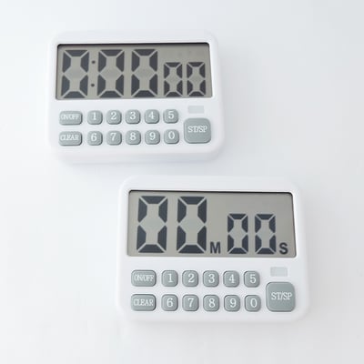 《廚房大螢幕可調音量電子計時器》1