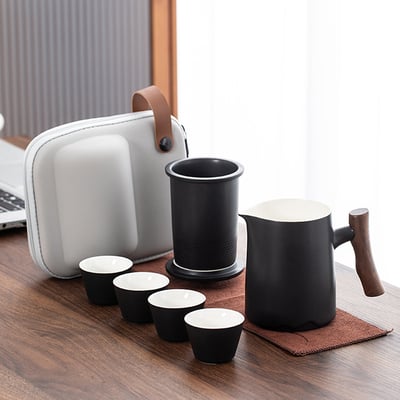 《倉木旅行茶具組》附旅行收納包12