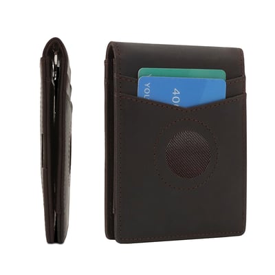 《復古瘋馬皮革卡包 》12