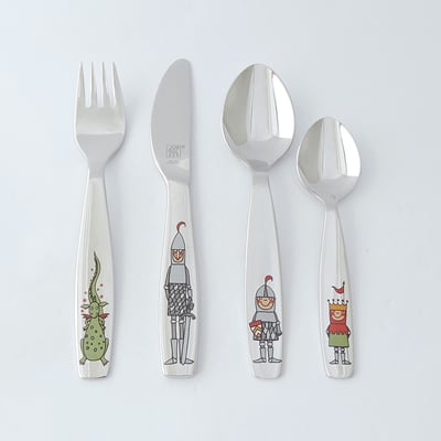 《 德國雙人牌 兒童餐具組/騎士系列》TWIN KIDS/07132-210-0【平行輸入】3