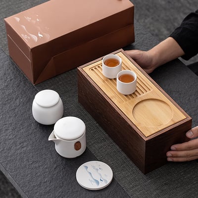 《山水旅行茶具組》附精美包裝袋3