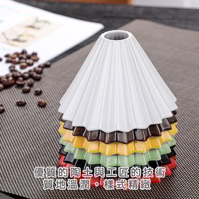 《彩色木托濾杯》9