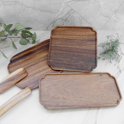 《胡桃木造型餐盤》6