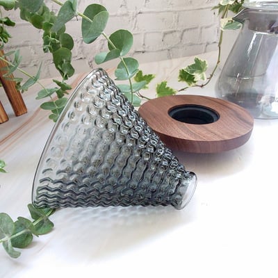 《草莓咖啡濾杯/煙燻黑》1-4人份3