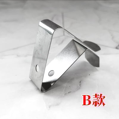 《溫度計固定夾》不鏽鋼溫度計夾9