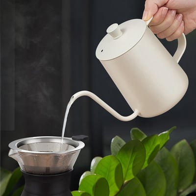 《手沖咖啡壺》有刻度3