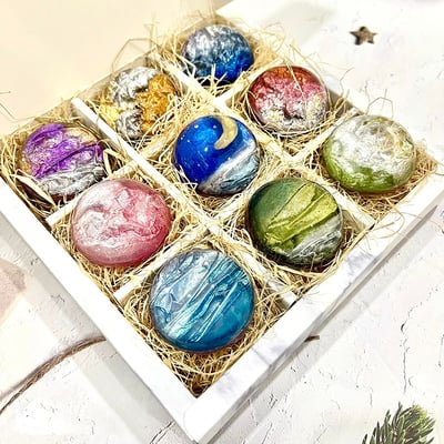 《日本胺基酸寶石皂/金箔胺基酸皂》12