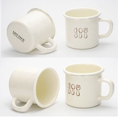 《刀叉系列 - 琺瑯杯》350ml2